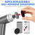 Upgraded Electric Callus Remover 4500rpm Professional Foot Sander, Gray