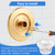 T470 Shower Trim Kit Compatible With Moen Chateau, Gold Handle Set