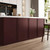 Wallderful Luster Burgundy Peel and Stick Wallpaper Dark Red Contact Paper Self Adhesive Maroon Wallpaper for Bedroom Countertops Cabinets Renter Friendly Solid Color Vinyl Wall Paper 15.75"x78" Retro