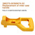 folosem 395674‑02 396375‑00 Miter Saw Handle Housing Assembly, Replacement for DeWalt DW705 Type 5‑8, DW705‑AR DW705‑B2 DW705‑B3 DW705‑BR DW705S, Complete Clamshell Saw Replacement Handle