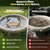 NNG 3 Pack Bird Bath Copper Disk, 99.9% Pure Copper Purification Disk