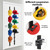 Hat Rack for Door,Two-Way Hanging Caps with 20 Display Hooks and Hanger, Hat Organizer for Baseball Caps, Over the Door Hat Storage Organizer for Bedroom, Closet,Entrance or Garage Doors,(Black)