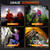 Senduzll LED Headlamp Rechargeable 1000 Lumens Super Bright with 10 Modes & Motion Sensor, 2 Pack Head Lamp with Zoomable, IPX7 Waterproof, 135°Adjustable for Outdoor Hiking Camping