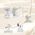 BOUTIQUELOVIN Chunky Hoop Earrings for Women Half Hoop Earrings