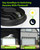 150W LED Barn Light Dusk to Dawn, 21000LM Outdoor Yard Light 5000K Aluminum