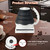 Food Grade Silicone Electric Travel Kettle with Temperature Control, 0. 55L