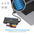 XD Multi Card Reader, SD/TF/CF/Micro SD/XD/MS 7 in 1 USB3.0 Fast 5Gbps Memory Card Reader/Writer/Hub for SD SDXC SDHC CF CFI TF Micro SD Micro SDXC Micro SDHC MS MMC UHS-I Cards,Windows/Linux/Mac OS