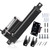 6 Inch (6") Stroke Linear Actuator 12V High Speed Actuator Motor 1000N 14mm/s with Brackets Mounting DC 12V Linear Actuator with Reverse Polarity Toggle Switch