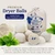 Handy Laundry Wool Dryer Balls - 2.5 Inch - Natural Fabric Softener, Reusable, Reduces Clothing Wrinkles and Saves Drying Time, Better Alternative to Plastic Balls and Liquid Softener (6-Pack)
