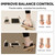 Single Leg Balance Board Wooden Foot Strengthener Trainer for Sprained Ankle and Achilles Tendon, Stability Training Plantar Fasciitis Relief, Stronger Ankles & Better Balance in 10 Minutes Daily