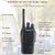 BAOFENG Walkie Talkies BF-88A 6 Way Charger FRS Radio License-Free 6 Pack
