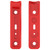 For Garmin Fenix 8, Tactix 8, Quatix 8 Watch Side Bumper Strip - Zinc Alloy Protective Anti-Collision Edge with Screws in Orange and Gray Enhanced Durability (Red, 51mm)
