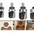 SICWOOD 4PCS Bowl & Tray Template Router Bit Set 1/4 Inch Shank, Cove Juice Groove Router Bit, Carbide Tipped Circle Round Nose Cutting, Ideal for Making Wood Bowls, Trays, Boxes, Board Troughs