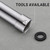 HOMYEP Shower Arm Extender 8 Inch Shower Head Extension, Brushed Nickel