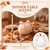 Thyle Fall Pumpkin with Pink Bow Decor, Coquette Pumpkin Centerpiece