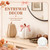 Thyle Fall Pumpkin with Pink Bow Decor, Coquette Pumpkin Centerpiece