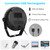 Telbum Rechargeable Strobe Lights for Parties Wireless LED Halloween Strobe Light Battery Powered, Remote Control & Sound Activated RGB DJ Strobe Light for Party Room DJ Stage Dance Wedding (1Pack)