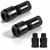 4PCS Adapter, 2PCS Angle Grinder to Die Grinder Adapter 5/8"-11 Thread to 1/4" (6mm) & 1/8" (3mm) Collet Chucks, 2 PCS Angle Grinder Attachment Converter M10/M14 Female to 5/8"-11 Male