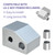 Metal Motor End Clevis Mount Toggle Compatible with LazyBoy Power Recliners