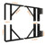 Gate Corner Brace Bracket,Heavy Duty Anti Sag Gate Kit with Self-Locking Latch, Adjustable Gate Hardware for Wooden Fence,Deck gate, Driveway, Shed Doors, Corral Gates