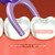 T.Smile Seniors NoFuss Dental Flosser Kit, 5-inch Long Handle & Refill Heads, Soft Flex Floss Gentle on Sensitive Gums, Fluoride Free, (Purple Handle + 100 Soft Flex Floss Refills)