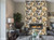 SuxiGlo Vintage Peony Peel and Stick Wallpaper, Beige Gray Floral Wallpaper