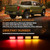 LED Dually Fender Side Marker Lights For 2015-2026 Silverado GMC Sierra