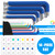 KJE 14-Piece Extra Long Jumbo Hex Key Allen Wrench Set, Large SAE Size 1/16"-3/4" with T-handle, Long Ball End, Durable S2, For Automotive, Mechanic, Furniture, Professional Grade Tools