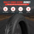 Molibisty 14x2.50 Tubeless Tire,64-254 E-Bike Tire with PVR50 Angled Valve