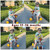 Baby Balance Bike for 1-2 Year Old Boy Girl, 4 Wheels No Pedal Toddler Bike
