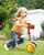 Baby Balance Bike for 1-2 Year Old Boy Girl, 4 Wheels No Pedal Toddler Bike