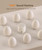 Dreamegg Travel White Noise Machine - Portable Sound Machine for Baby Adults, Travel Sound Machine for Sleep, 16 Nature Sound, Timer, White Noise Machine for Sleeping Gift, 2 Pack, White&Wood