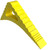 Blockystar Rubber Door Stopper & Window Wedge, Award Winning Decorative Doorstop, Multi-Surface Door Stoppers for Home, Office, Schools, Made in Spain, Yellow