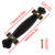 VAKTOK Leather Handle Leather Trunk Handles Black Leather Handle for Hand-held Replacement of Luggage, Closets, Cabinet doorknobs, suitcases, etc. -4pcs