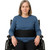 ZipSeven Adjustable Wheelchair Seat Belt 31"-75" Anti-Fall Lap Restraint Wheelchair Safety Harness Strap for Elderly, Obese, Disabled Patients to Prevent Sliding