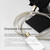 ｄｄＨｉＦｉ ddHiFi TC19CC Gold USB C Cable Digital Signal OTG Cable Pure Silver USB-C to USB-C DAC Cable, Four-Wire Parallel Design(Gold Edition),10 cm