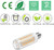 E12 LED Bulb Dimmable 7W Equivalent to 60W Halogen Bulb, Warm White 3000K T6 C7 E12 Candelabra Bulb 60 Watt for Ceiling Fan, Chandelier Lighting, AC120V Kx-2000 Bulbrite Replacement, 6 Pack