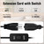 Muelnmey Extension Cord with Switch On/Off 3 Prong,1625W 18AWG Black Indoor Power Cord, 3A 125V NEMA 5-15P to NEMA 5-15R Grounded Plug Receptacle 6FT