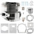Gioong PB-770 Cylinder Piston Kit Compatible with Echo Backpack Blower PB-770, PB-770H, PB-770T, PB-650, PB-651, PB-750, PB-751, PB-755 - Replaces A130002130, V100000770, P021002984