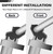 1 1/8" Handlebar Bar Risers Motorcycle Bar Clamps 28mm Bar for Motorbike Pit Dirt Bikes Black Riser Height 30mm (1.18 "), 20mm (0.79") Backward or Forward,CNC Billet Aluminum