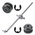 52105555AA Transfer Case Shifter Control Lever with 2 Clip+ 68078974AA Shift Linkage Bushings Kit Compatible with Dodge Ram 1500 2500 3500 2002 2003 2004 2005 4x4 models