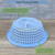 EIKS 8.5-inch Small Colander, Plastic Strainer Basket - 3 Pack