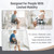 TYYIHUA Shower Caddy Basket Hanging on Shower Chair Arms