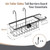 TYYIHUA Shower Caddy Basket Hanging on Shower Chair Arms