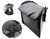3 Wheel rollator Storage Bag,Bag for 3 Wheel Walker,Pouch Bag for 3 Wheeled Rollator Walker, 3-Wheel Walker Bag,Tote Bag with Snaps,3 Wheel rollator Universal Replacement Part.(1Ea,Black)