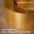 Feelers Brass Sheet Metal 0.5mm Thick, 200mm x 1000mm Rectangle Strip - High Hardness Free-Cutting Brass Plate for Industrial Repair, Crafting, and Welding Projects