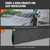 VEVOR Dump Truck Mesh Tarp, 7 x 14 ft, PVC Coated Black Heavy Duty Cover with 5.5" 18oz Double Pocket, Brass Grommets, Reinforced Double Needle Stitch Webbing Fits Manual or Electric Dump Truck System
