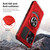 Lozeguyc for Blu View Speed Ultra 5G Case with 1 Pack Screen Protector Red