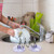 KEECAO Dish Wand Holder Kitchen Sink Sponge Holder with Suction Cup, Silver