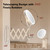 8" Rechargeable Wall Mounted Makeup Mirror Double Sided Magnifying